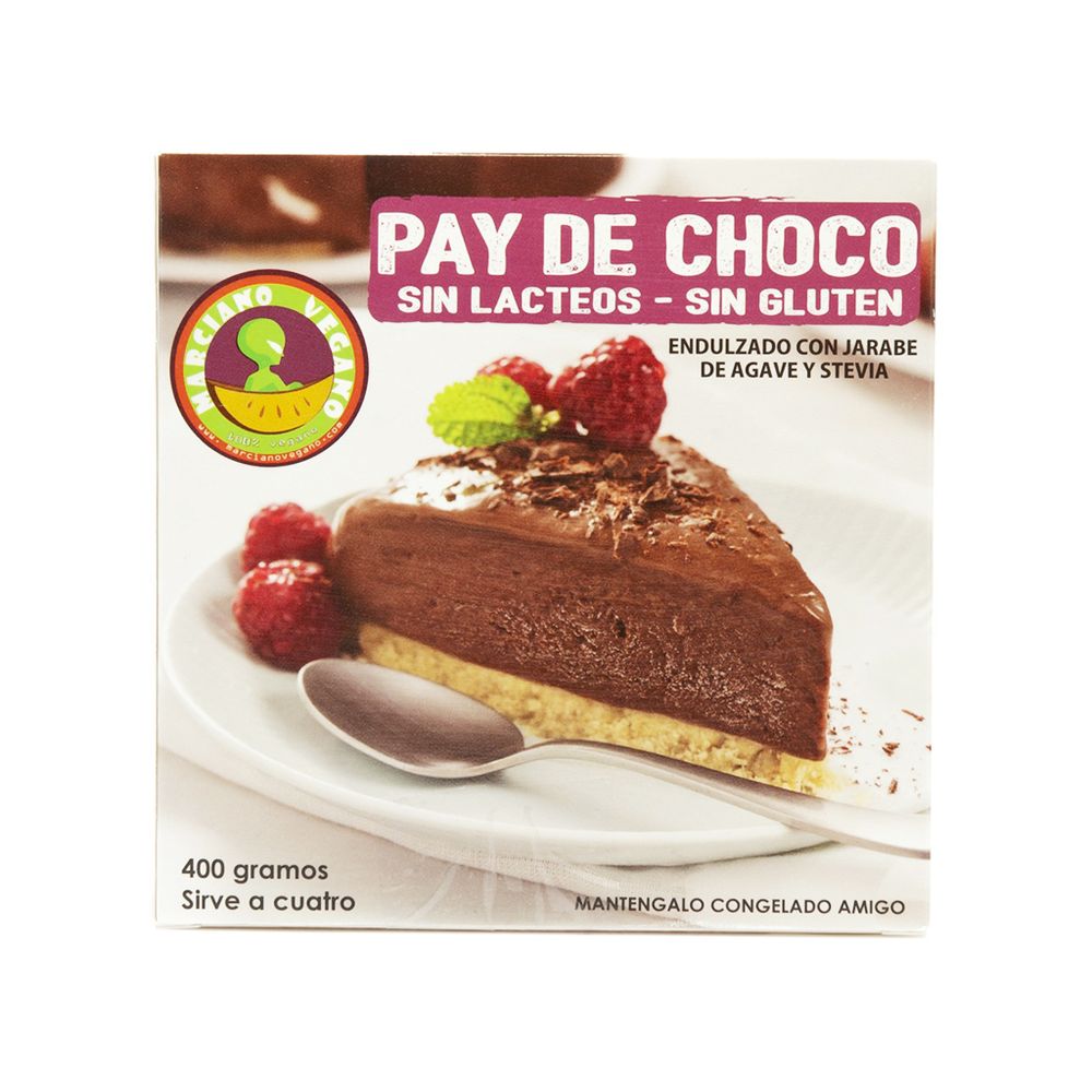 Pie de Chocolate Marciano Vegano 400 g - florayfauna
