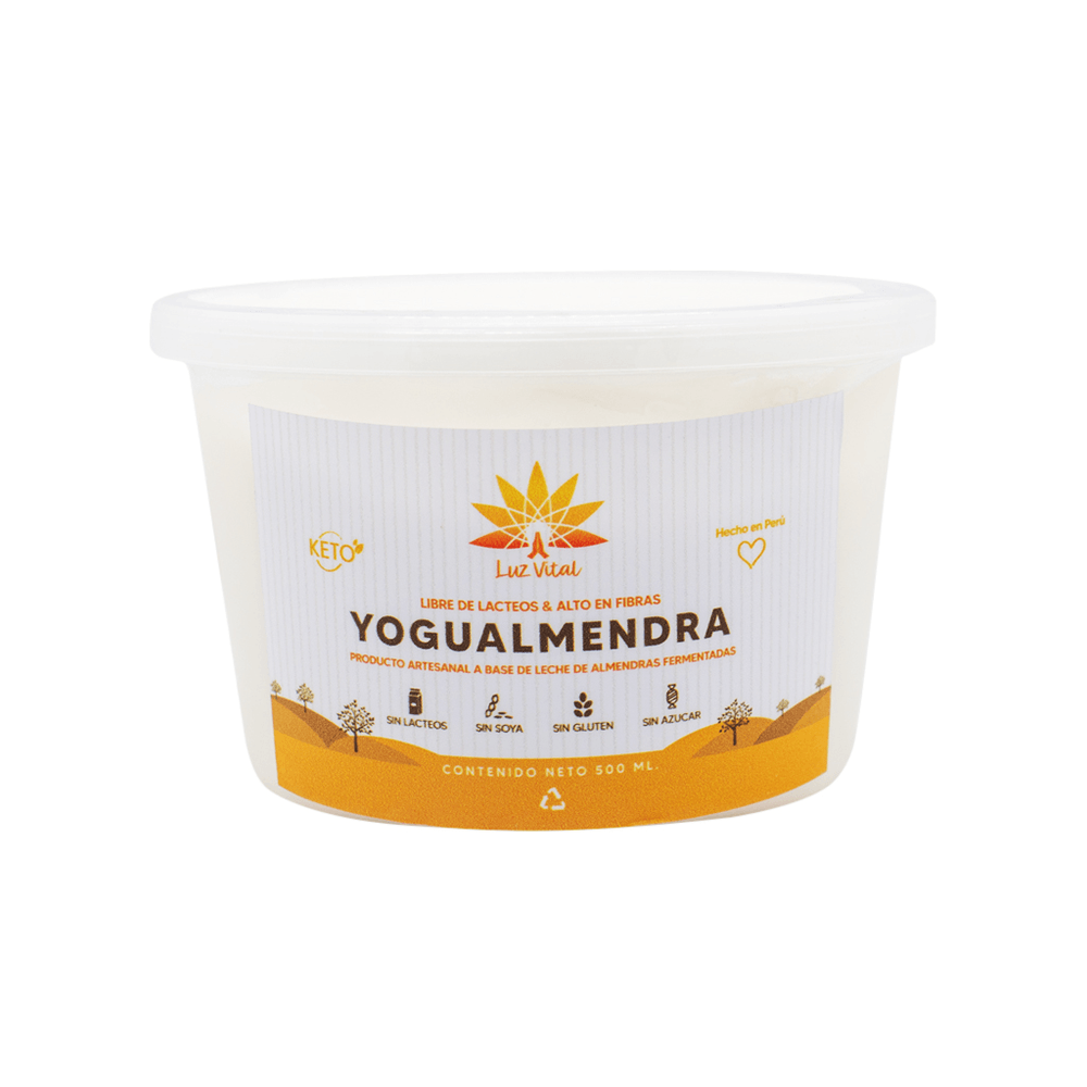 Yogurt de Almendras Luz Vital 500 ml florayfauna