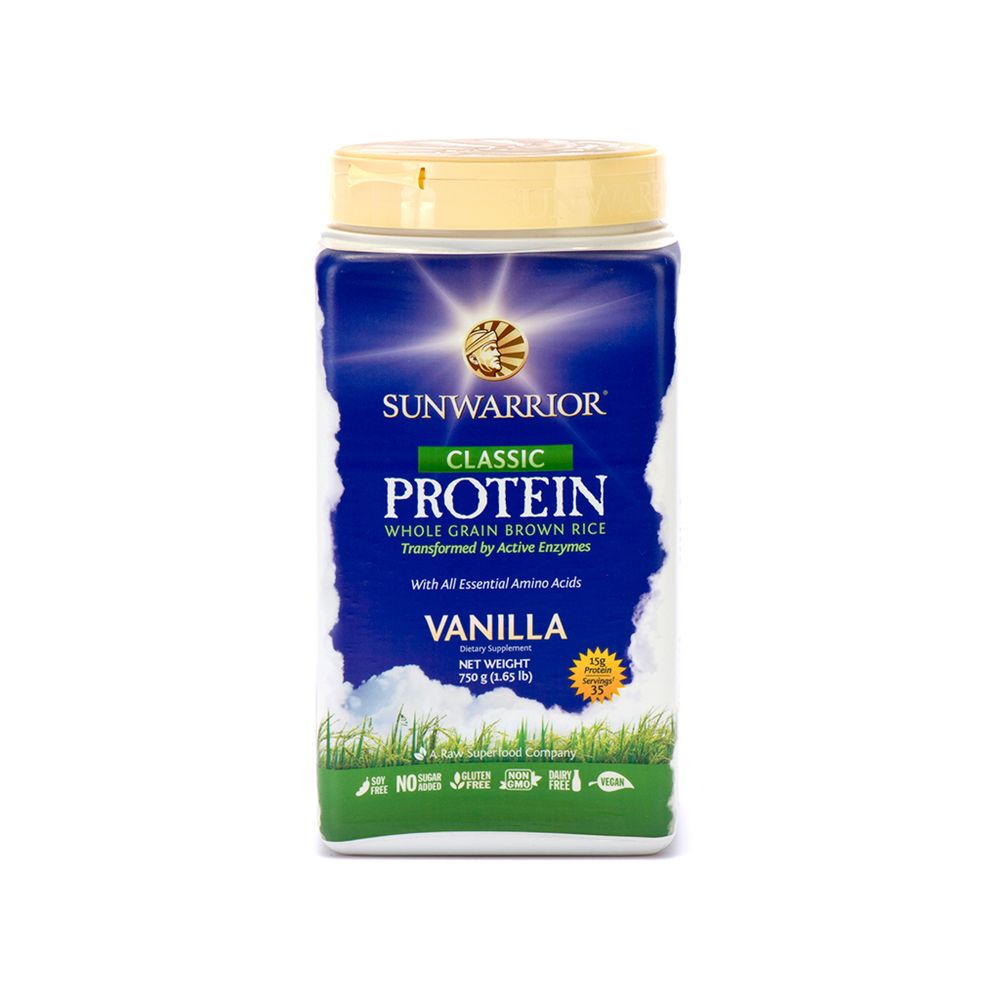 Classic Rice Proteína Vainilla Sunwarrior 750 G Florayfauna 1156