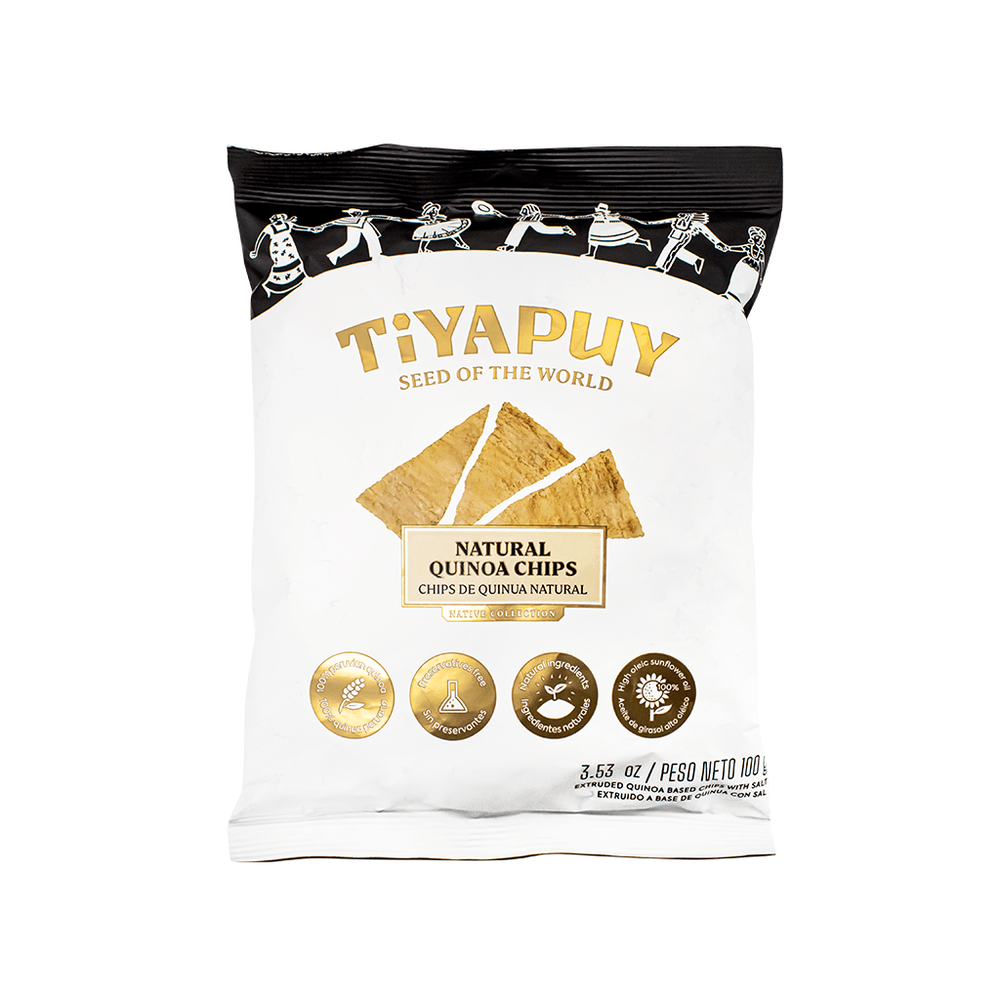 Quinua Chips Natural Tiyapuy 100 g florayfauna