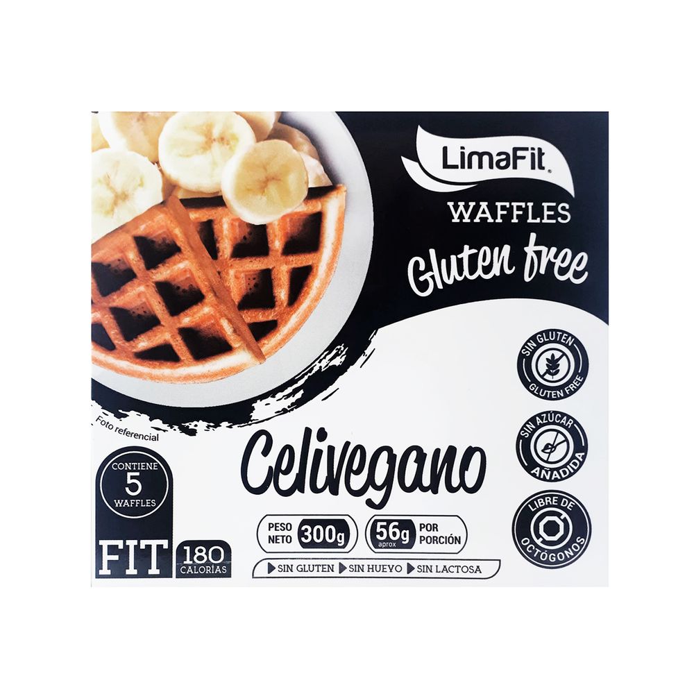 Waffles de Avena Celiveganos Lima Fit 5 und florayfauna